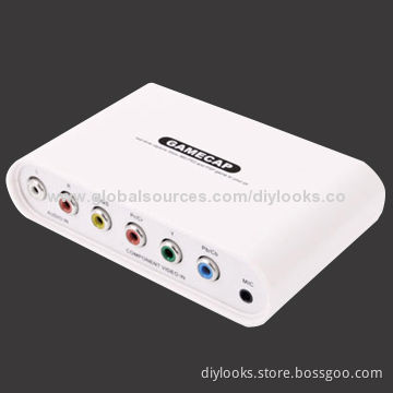 USB 2.0 Game Capture Device, Supports 480i on TV, Capture Xbox360/PS3 Gaming